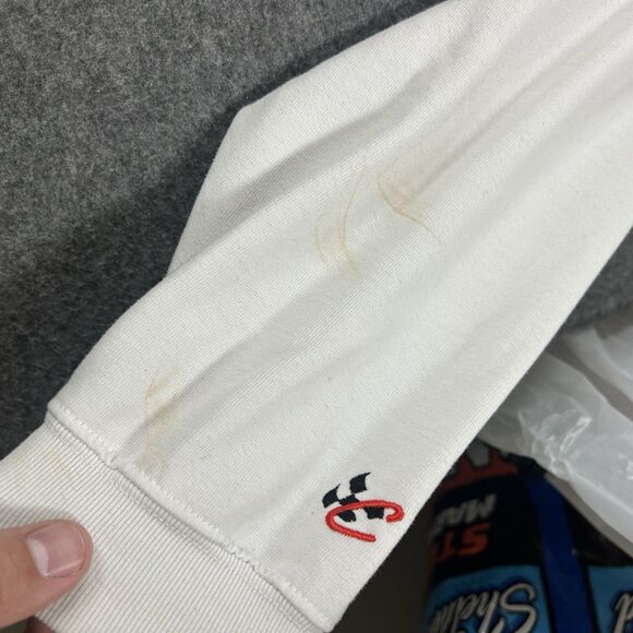 Vintage Dale Earnhardt Chase Authentics Men’s XL Jersey White Spell Out Crewneck - Picture 7 of 12